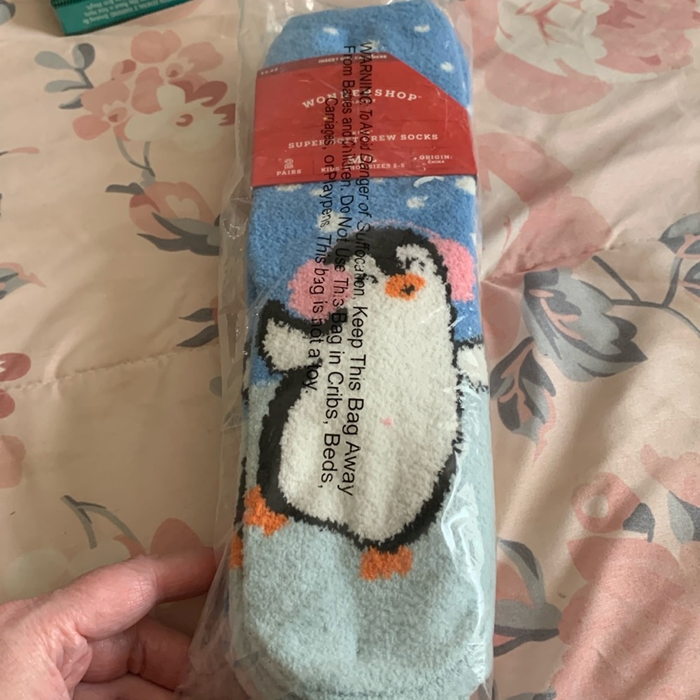 TWO PACK ~~Cozy, warm, cute, soft socks!